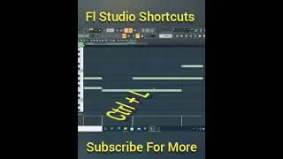 fl studio shortcuts 