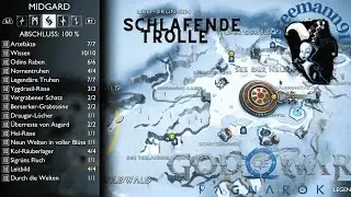 God of War Ragnarök Midgard Artefakt für Schlafende Trolle