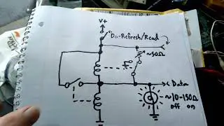 Incandescent RAM - Refresh Circuit Proof Of Concept