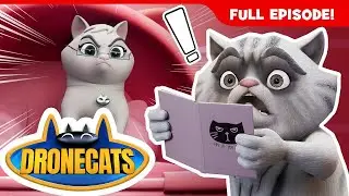 DRONECATS: Dr. FANG is Our FRIEND?!? HOW DID THAT HAPPEN?! 😾😸 | Superhero Cartoon | Mission 04