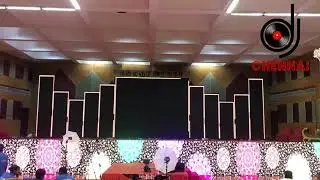 LED Backdrop for wedding