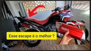 XRE 300 COM ESCAPE COYOTE PERFOMANCE VERMELHO *primeira do YouTube