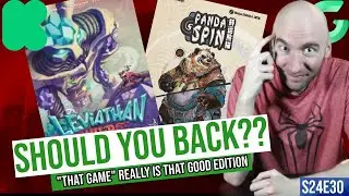 Should You Back? Expert Crowdfunding ADVICE; 11 Games in 20 MINUTES! S24E30!