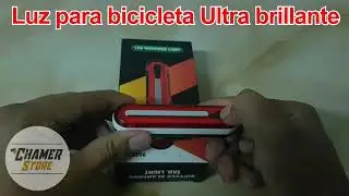 LUZ POSTERIOR LED RECARGABLE USB PARA BICICLETA