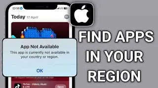 How to Solve App Store Region Error on iPhone | App Not Available in Your Country Fix