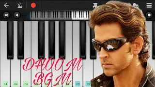 Dhoom Theme||Hrithik Roshan||Dhoom BGM on piano||