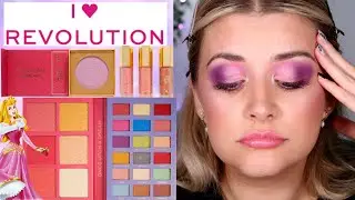 I HEART REVOLUTION SLEEPING BEAUTY COLLECTION REVIEW & TUTORIAL! | REVOLUTION X DISNEY COLLAB