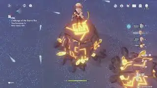 When you're tired of doing challenges... | Genshin Impact Challenge of the Starry Sky