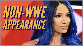 SASHA BANKS NEWS: FIRST NON-WWE APPEARANCE