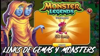 🎁LINK DE 536 GEMAS??🎁NOOOOOO TE DEJES ENGAÑAR- MONSTER LEGENDS