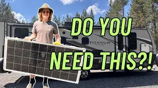 Do you need PORTABLE RV solar panels? Your Solar Panel Questions Answered! | Outdoors RV 24RDS