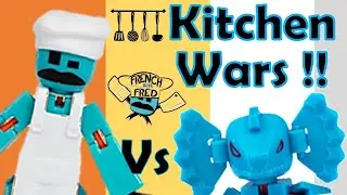 Stikbot French with Fred, #stikbot | #frenchwithfred chef animation cooking show monster