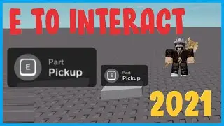 *EASY* E to Interact Scripting ROBLOX STUDIO!...