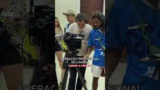 O Operador de Câmera Lula Araujo falando sobre seu Curso OPERAÇÃO PROFISSIONAL DE CÂMERA