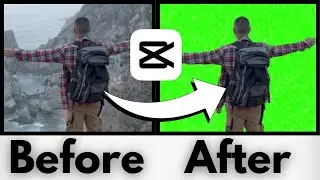 How to Convert Normal Videos To GreenScreen [CapCut Tutorial]