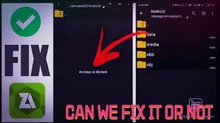 HOW TO FIX Access is denied in ZArchiver | How to Open/Access Android data & obb in Android 11/12