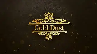 Gold Dust Logo Reveal - After Effects Template