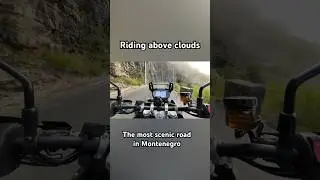 The most scenic motorcycle road in Montenegro - riding Triumph Tiger 900 