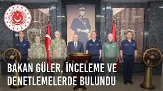 Millî Savunma Bakanı Yaşar Güler, Aksaz Deniz Üs Komutanlığında İnceleme ve Denetlemelerde Bulundu