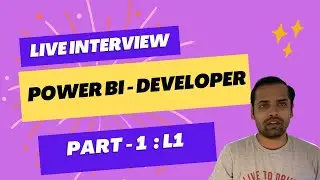 power BI developer interview - EP 1