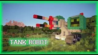 MINECRAFT/ Easy tank robot.