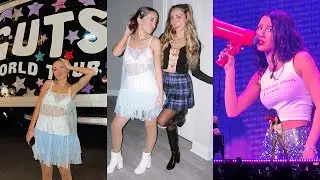 Olivia Rodrigo GUTS Tour Vlog + GRWM | Brooklyn & Bailey