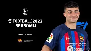 eFootball 2023 SEASON 1 CONCEPT Menu by PESNewupdate
