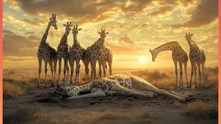 This is how Giraffes' Mourn!🦒