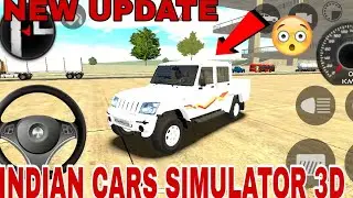 NEW UPDATE - INDIAN CARS SIMULATOR 3D GAME - NEW BOLERO || #indiancarssimulator3d