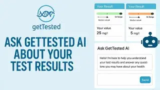 Ask GetTested AI About Your Results