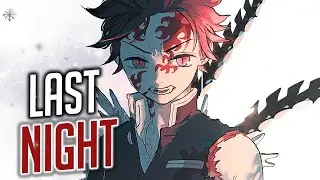 Nightcore - Last Night (Rock Version) (Lyrics)