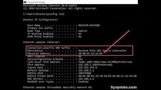 How to find Mac address of system|how to find mac address in window 7| 