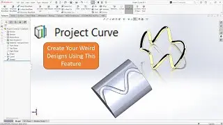 Quick Tips - Project Curve In Solidworks