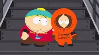 Cartman and Kenny in Whale Whores