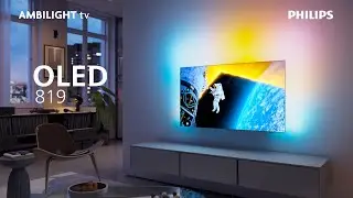Philips Ambilight TV OLED819 | Google TV | EISA BEST BUY OLED TV 2024-2025