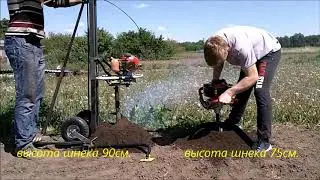 два мотобура тест в равных уловиях
