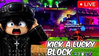 New update in Kick a Lucky Block Roblox Day 80 