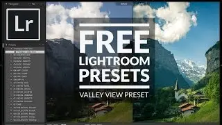 FREE Lightroom Preset for Landscapes 