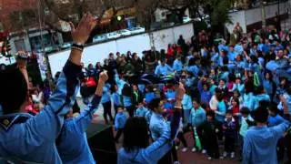 Flashmob Scouts de Cáceres en imágenes.
