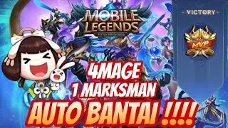 1 TEAM, 4 MAGE 1 MM,,GAK ADA MUNDURNYA BOS..