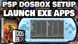 PSP DosBox Setup! (Running Applications & Games)