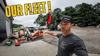 Our Entire Landscaping Fleet - 2024 Landscaping Equipment Set up!
