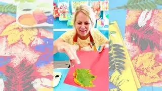 Textured Fall Leaves | Art Lessons for Kids