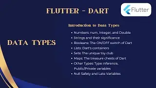 Mastering Flutter Dart Data Types: Comprehensive Guide