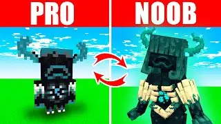 Minecraft NOOB vs. PRO: SWAPPED WARDEN GIRLFRIEND BUILD in Minecraft (Compilation)