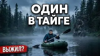 К затерянному Каменному Городу на пакрафте / добрался до поселка Усть-Каренга