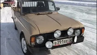 ИЖ-2715 "Пикап". 2 серия - Покраска крыльев, ремонт карбюратора. Первый Выезд спустя 6 лет.