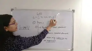 pop method | how to delete element in list | how to use pop method