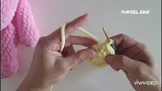 AMİGURUMİ KADİFE AYICIK (PART2)