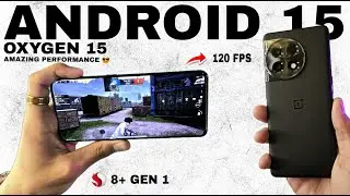 OnePlus 11R Pubg Test | OnePlus Come Back On Android 15🫣